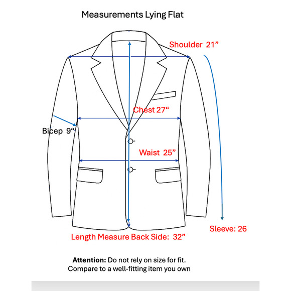 Jos A Bank Traveler Mens 52L 40x32 Solid Navy Blue 2 Piece Suit Tailored Fit - Picture 10 of 16